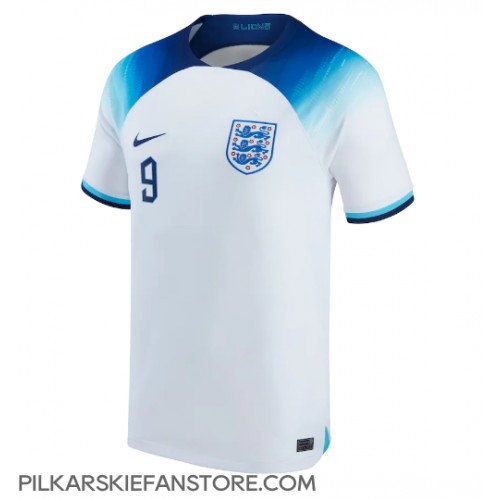 Tanie Strój piłkarski Anglia Harry Kane #9 Koszulka Podstawowej MŚ 2022 Krótkie Rękawy